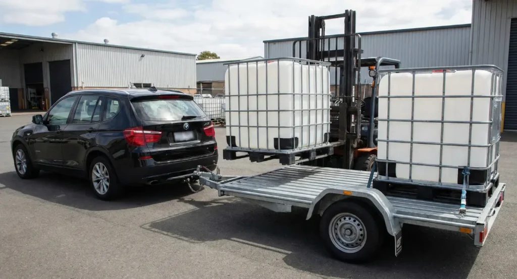 Prevoz Bidona, Cisterni za vodu 1000l • IBC Tank